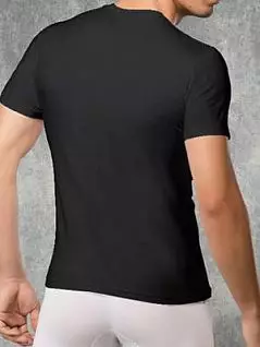 Мужская черная классическая облегающая футболка Doreanse For Everyday 2550c01 распродажа